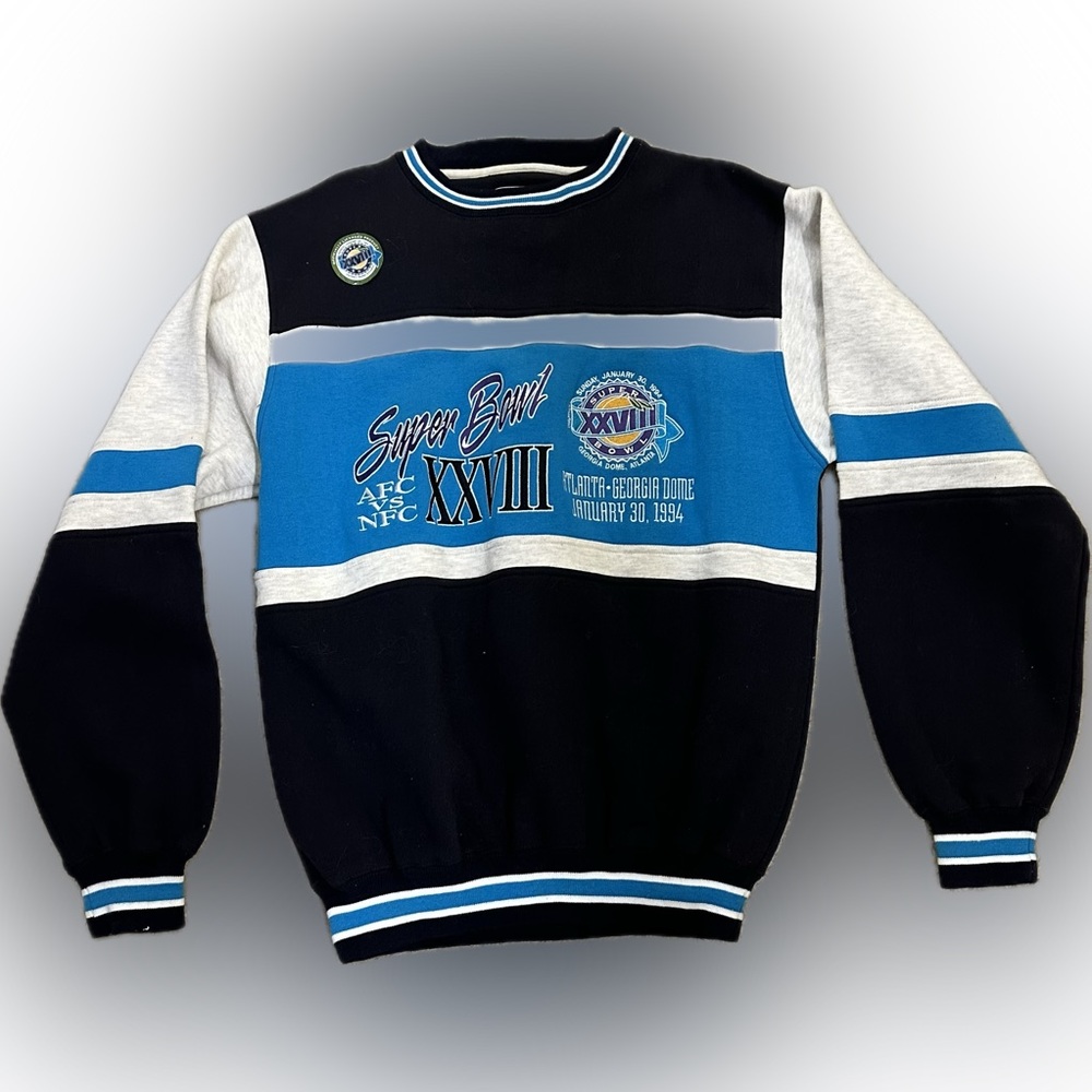 Vintage Buffalo Bills NFL SUPER BOWL XXVIII SWEATSHIRT NWT
